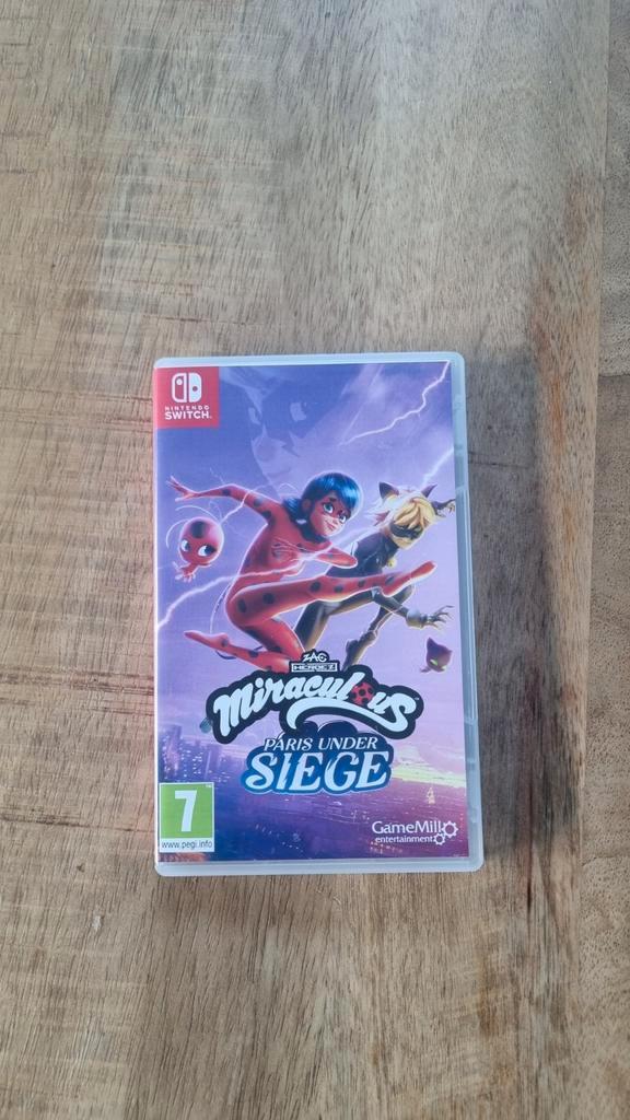 Miraculous: Paris Under Siege - Nintendo Switch, Spelcomputers en Games, Games | Nintendo Switch, Gebruikt, Avontuur en Actie