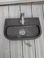 Wasbakje toilet, Doe-het-zelf en Verbouw, Sanitair, Ophalen, Gebruikt, Steen, Toilet