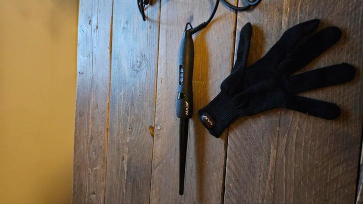 Max pro twist krultang 18/9 mm, Sieraden, Tassen en Uiterlijk, Uiterlijk | Haarverzorging, Zo goed als nieuw, Krultang of Stijltang