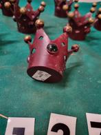 waxcinelichthouders kroontjes 8x metaal[b137], Ophalen of Verzenden, 'T Olde Gre-j, Info@toldegrej.nl, Endepoelstraat 20f Didam