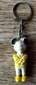 Oude sleutelhanger van een aangeklede muis., Ophalen, Gebruikt, Knuffel of Figuurtje