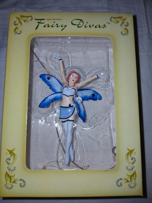 Amy Brown Playing Card Fairy Diva elfje - Clubs, Verzamelen, Beelden en Beeldjes, Zo goed als nieuw, Fantasy, Ophalen of Verzenden