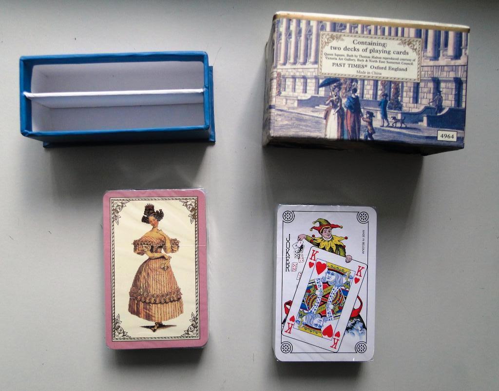 speelkaarten Regency Past Times, Ophalen, Nieuw, Speelkaart(en)