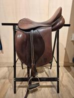 Dressuurzadel MacRider Wellington 17,5" Donkerbruin, Dieren en Toebehoren, Ophalen of Verzenden, Gebruikt, Dressuur