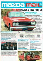 Folder Mazda modellen (1978), Verzenden, Gelezen, Mazda