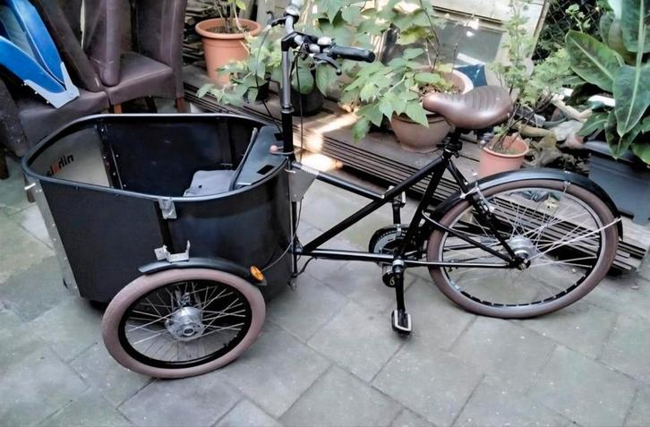 Nihola Familie bakfiets, voor kind en hond - ELEKTRISCH!, Fietsen en Brommers, Fietsen | Bakfietsen, Gebruikt, Overige merken