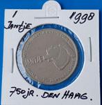 Penning 750 jaar Den Haag - 1 Jantje 1998, Postzegels en Munten, Nederland, Overige materialen, Verzenden