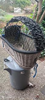 Hondenmand voor op de fiets met bevestiging, Fietsen en Brommers, Fietsaccessoires | Fietsmanden, Gebruikt, Onbekend, Stuurbevestiging