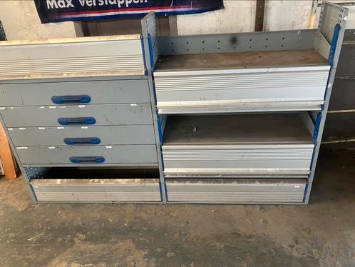 Bott stellingkast bus aluminium kleppen en 4 metalen lades, Auto diversen, Bagagerekken, Gebruikt, Ophalen