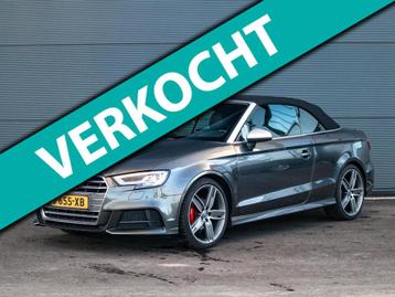 Audi A3 Cabriolet Uniek Uitgevoerd | 3X S line|Virtual Cockp beschikbaar voor biedingen