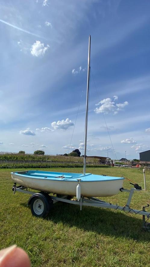 Zef zeilboot, Watersport en Boten, Zeilen en Zeiltoebehoren, Zo goed als nieuw, Overige typen, 15 tot 30 m², 3 tot 6 meter, Ophalen