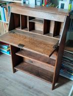 Antiek / vintage bureautje secretaire, Ophalen, Zo goed als nieuw