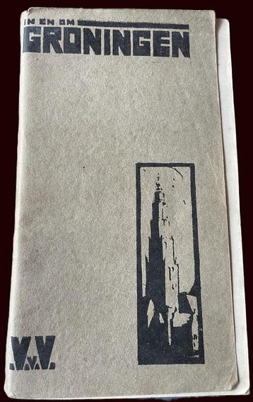 In en om groningen (ca. 1925) Uitgave van de vvv  beschikbaar voor biedingen