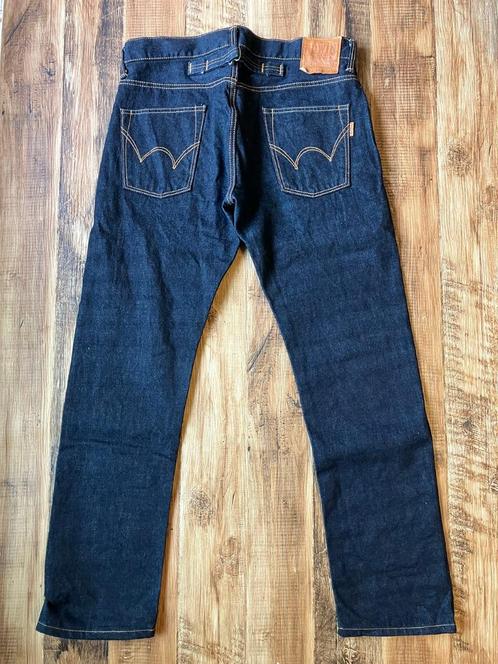 Vintage EDWIN 505ZXX W34 Buckle-back 90s, Kleding | Heren, Spijkerbroeken en Jeans, Zo goed als nieuw, W33 - W34 (confectie 48/50)