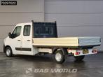 Renault Master 150PK Open Laadbak Dubbel Cabine 150PK Airco, Auto's, Bestelauto's, Stof, Gebruikt, Euro 6, 4 cilinders