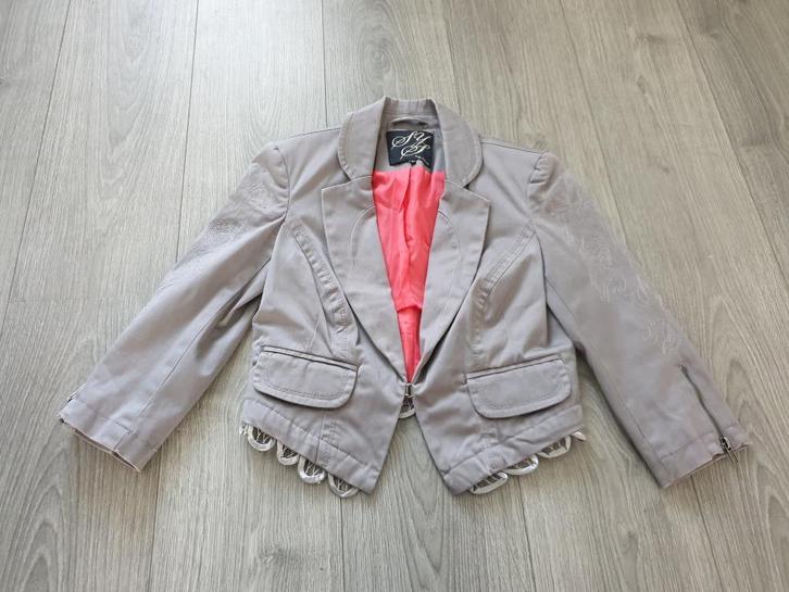 STEPS apart grijs jasje/ colbertje maat 34 ~ MR0005, Kleding | Dames, Jasjes, Kostuums en Pakken, Zo goed als nieuw, Jasje, Maat 34 (XS) of kleiner