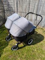 Bugaboo Donkey Duo - Tweelingwagen Black edition/Grey, Kinderen en Baby's, Kinderwagens en Combinaties, Kinderwagen, Gebruikt