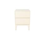 Zuiver June Nachtkastje Bijzettafel Hout Beige | Van €619 nu, 45 tot 60 cm, Minder dan 55 cm, Rond, Nieuw