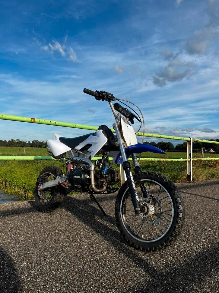 Pitbike 125cc, Fietsen en Brommers, Minibikes, Midibikes en Pitbikes, Gebruikt, Pitbike, Ophalen