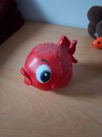 Rode Vis Rammelaar vintage, Ophalen of Verzenden, Gebruikt, Rammelaar, Met geluid