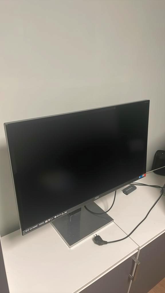 AOC Q3277PQU, Computers en Software, Monitoren, Zo goed als nieuw, 60 Hz of minder, DisplayPort, HDMI, In hoogte verstelbaar, LED
