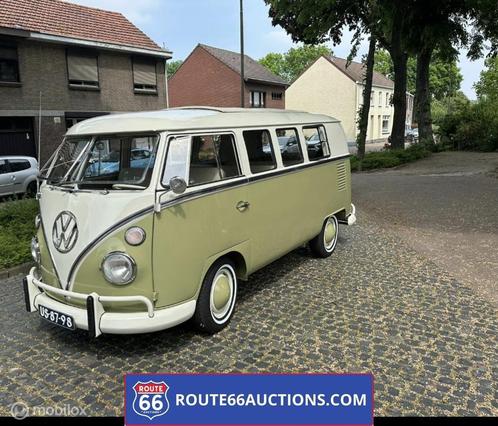 Volkswagen T1 Bus| Route 66 auctions, Auto's, Oldtimers, Bedrijf, Te koop, Volkswagen, Benzine, Overige carrosserieën, Handgeschakeld
