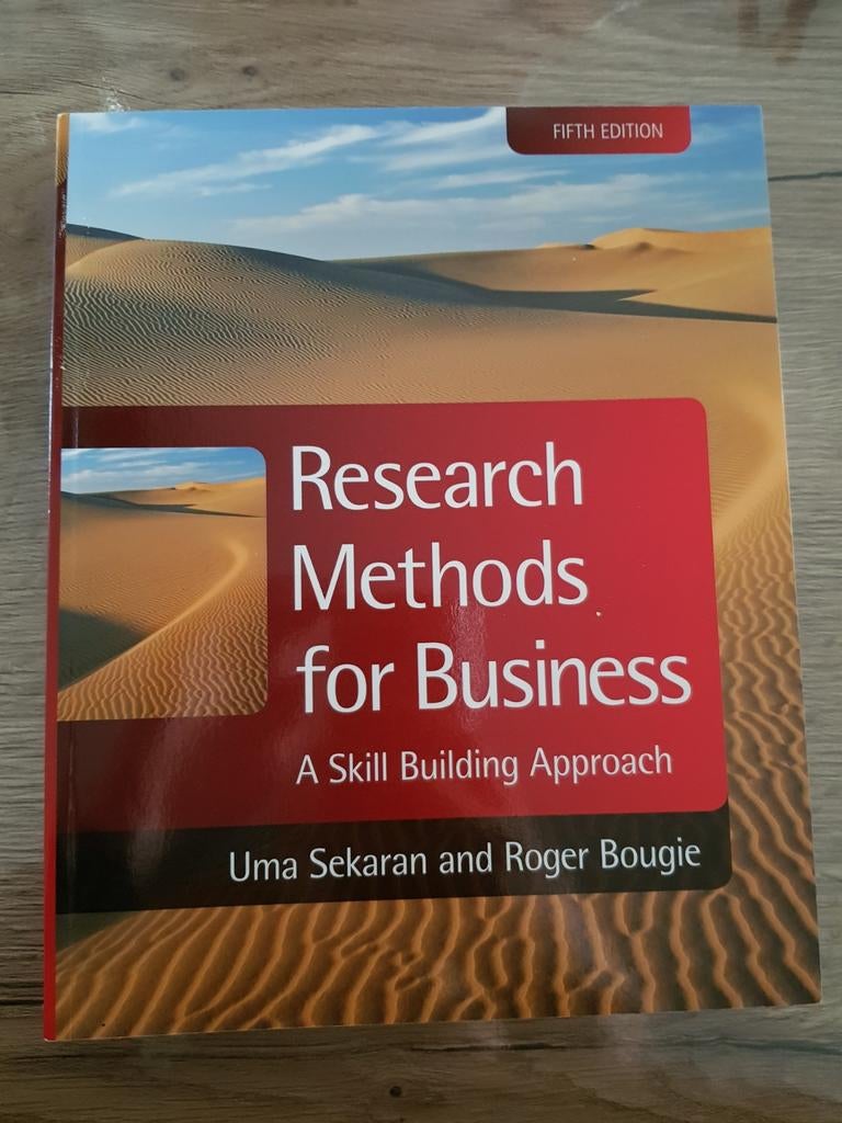 Boek Research Methods for Business, Ophalen of Verzenden, Zo goed als nieuw, Economie en Marketing