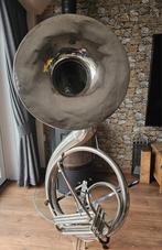 B&S Weltklang Bes Sousafoon Tuba, Muziek en Instrumenten, Blaasinstrumenten | Tuba's, Gebruikt, Bes-tuba, Ophalen