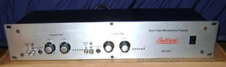 Bellari RP220 dual channel tube preamp, Muziek en Instrumenten, Effecten, Zo goed als nieuw, Ophalen of Verzenden