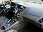 Ford Focus 1.0 EcoB. Lease Tr. trekhaak airco, 101 pk, Gebruikt, Zwart, Leder en Stof