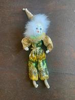 Harlekijn clown handgemaakte, Verzamelen, Poppen, Ophalen of Verzenden, Pop