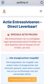 Geweldige actie's bij Profima entresolvloeren., Zakelijke goederen, Ophalen