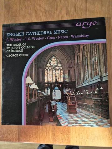 LP English Cathedral Music 1770- 1860 beschikbaar voor biedingen