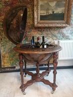 XXL ANTIEKE ORIGINELE ITALIAANSE GLOBEBAR BAR GLOBE 95X72 CM, Ophalen