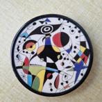 Vintage Joan Míro mini wandbordje museum, Huis en Inrichting, Ophalen of Verzenden