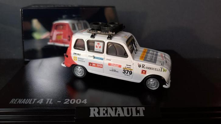 Renault 4 R4 TL Desert Trophy rally 1:43 Norev Pol, Hobby en Vrije tijd, Modelauto's | 1:43, Nieuw, Auto, Norev, Ophalen of Verzenden