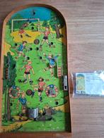 Houten knikkerspel jaren 60 voetbal, Ophalen of Verzenden