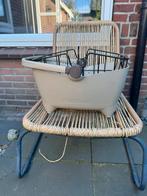 Basil mandje, Fietsen en Brommers, Fietsaccessoires | Fietsmanden, Ophalen of Verzenden, Zo goed als nieuw