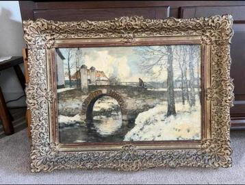 Schilderij Louis Willem van Soest (VASTE PRIJS !) beschikbaar voor biedingen