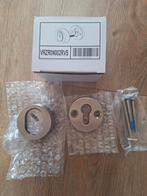 Veiligheid rozet rond RVS met kerntrekbeveiliging, Ophalen of Verzenden, Nieuw, Rvs, Overige typen