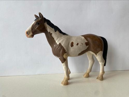 Schleich paard pinto merrie 42024 postkoets, Verzamelen, Dierenverzamelingen, Gebruikt, Beeldje of Figuurtje, Paard, Ophalen of Verzenden