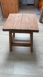 Tafel, bijzettafel, Ophalen of Verzenden, Zo goed als nieuw, Vierkant, Minder dan 50 cm