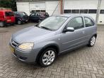 Opel Corsa 1.2-16V Silverline airco, Auto's, Origineel Nederlands, Te koop, Zilver of Grijs, 5 stoelen