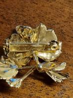 broche blad kan ook als hanger 22k, Sieraden, Tassen en Uiterlijk, Ophalen of Verzenden, 'T Olde Gre-j, Info@toldegrej.nl, Endepoelstraat 20f Didam