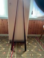 Te koop aangeboden 2 biljartkeuen, Sport en Fitness, Biljarten en Poolen, Ophalen, Gebruikt, Keu of Ballen