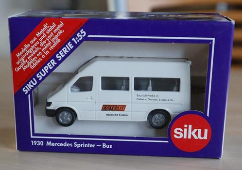 Siku 1930 Mercedes Sprinter bus SSC / ESTELIT, Hobby en Vrije tijd, Modelauto's | 1:50, Zo goed als nieuw, Auto, SIKU, Ophalen