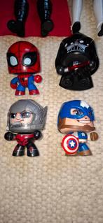 4 Advangers Mighty Muggs Figuren. In 1koop voor €10, Ophalen of Verzenden, Zo goed als nieuw