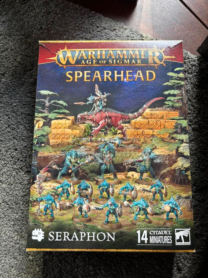 Age of Sigmar: Seraphon Spearhead, Hobby en Vrije tijd, Wargaming, Nieuw, Warhammer, Figuurtje(s), Ophalen of Verzenden