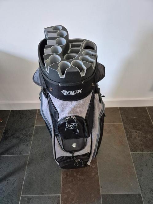 Wilson cartbag trolleytas, Sport en Fitness, Golf, Gebruikt, Tas, Overige merken, Ophalen