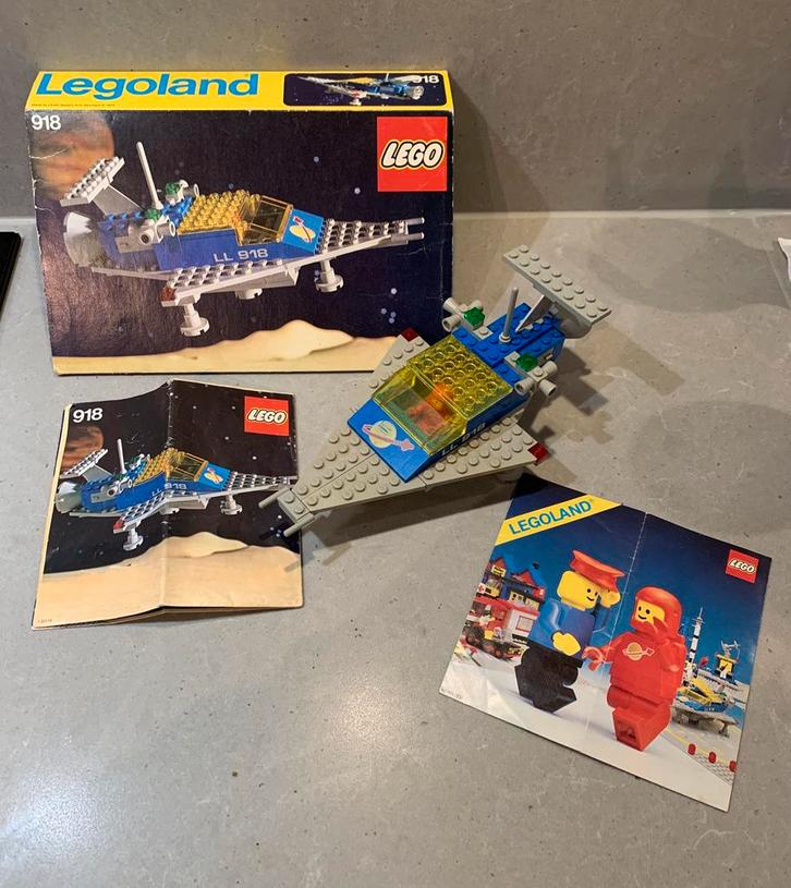 Vintage Lego Space 918 (1979) - space transport, Kinderen en Baby's, Speelgoed | Duplo en Lego, Gebruikt, Lego, Complete set, Ophalen of Verzenden